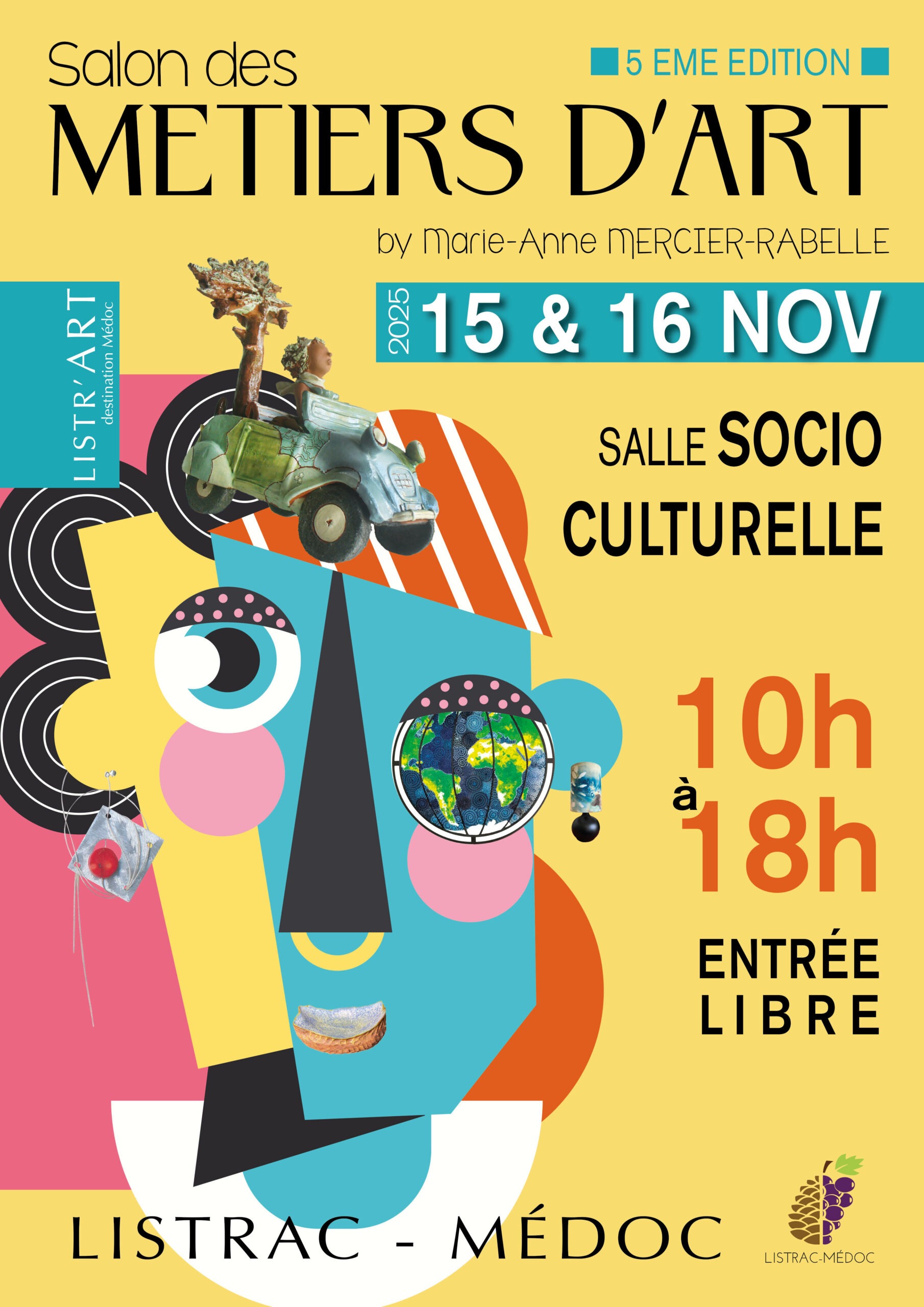 Salon Métiers d'Art Listrac-Médoc 2025