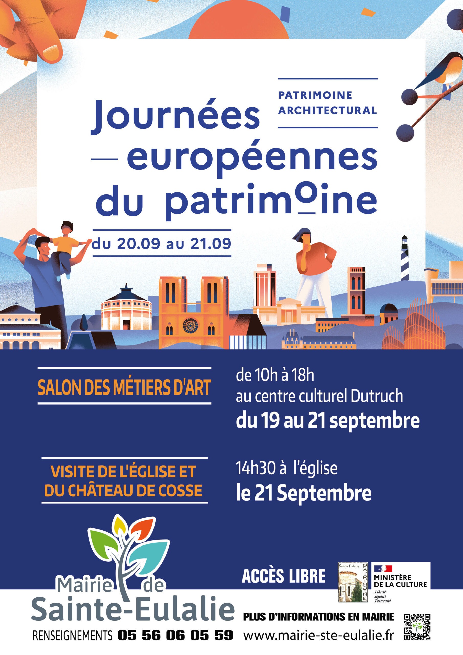 Affiche JEMA Sainte Eulalie 2025