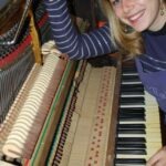 Géraldine Claret, Restauratrice de piano