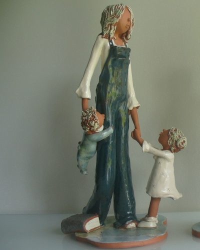 oëlle Pebereau Sculpteur céramiste -Scènes de vie 1 oëlle Pebereau Sculpteur céramiste -Scènes de vie 1